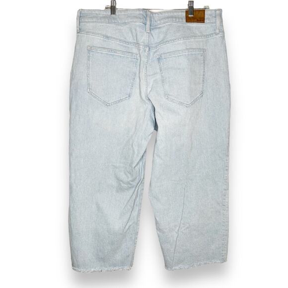 Madewell Perfect Vintage Wide Leg Crop Jean 16 W - Picture 9 of 10